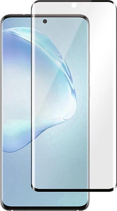 Image du produit PhoneLook 3D Tempered Glass vitre de protection noir anti-lumière bleue (1 pièce(s), Samsung Galaxy S20 Ultra)