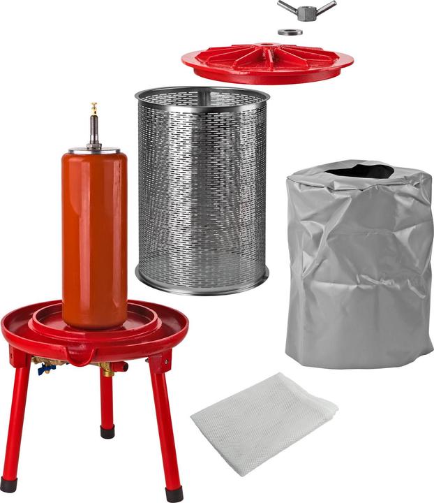 Image du produit Dema Extracteur de jus de fruits hydraulique 20l