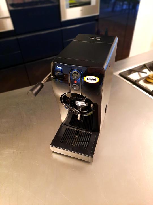 Actual product image Bristot GRIMAC ESE Pad Machine TUBE Coffee Maker - Espresso Machine (E.S.E.)