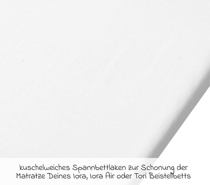 Image du produit Maxi-Cosi Drap-housse Iora Set de 2 pièces Gris + Blanc (80 x 58.5 cm)