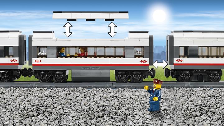 Produktbild LEGO City Hochgeschwindigkeitszug (60051, LEGO City)
