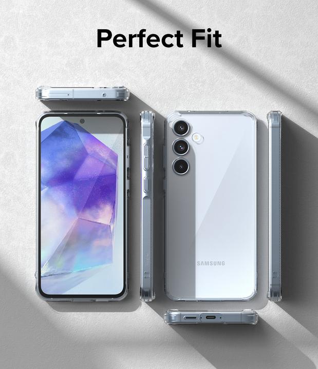 Produktbild Ringke Case for Galaxy A55 5G FUSION CLEAR (Samsung Galaxy A55)