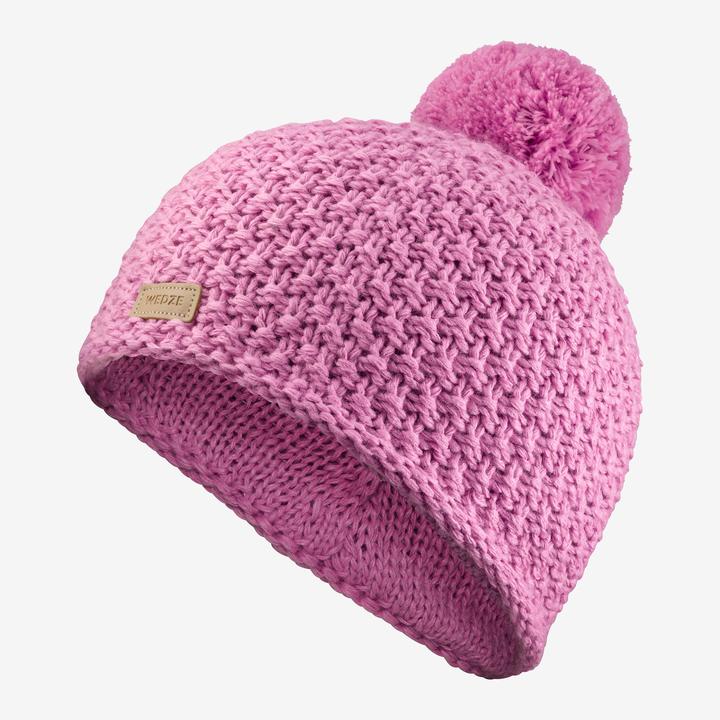 Wedze Skimütze Kinder Made in France - Timeless rosa (One Size)