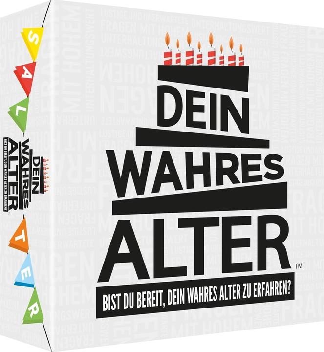 Produktbild Gesellschaftsspiel "Dein wahres Alter" (Deutsch)