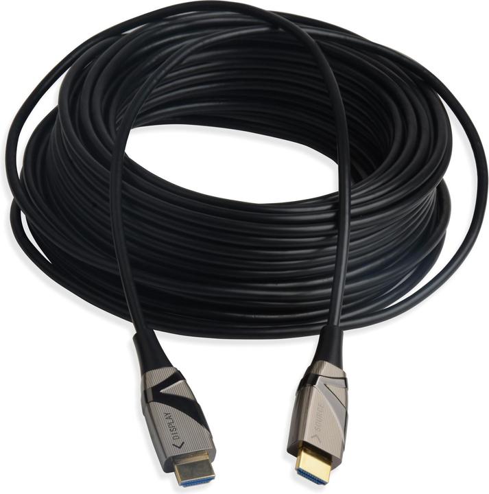 Actual product image EFB Elektronik GmbH HDMI2.0 AOC LWL Cable 30 m, The Active High Speed HDMI Audio Video Cable is characterized by ei (30 m, HDMI)