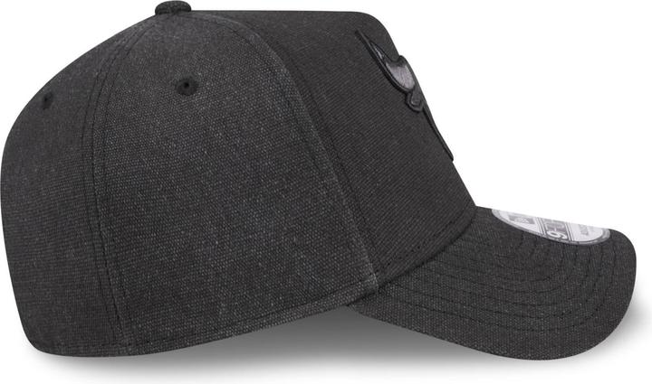 Produktbild New Era A-Frame Trucker Leinen Cap - Chicago Bulls schwarz (One Size)