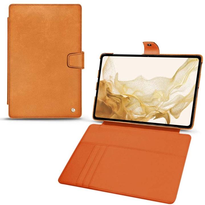 Actual product image Noreve Leather wallet with horizontal flap (Galaxy Tab S8)