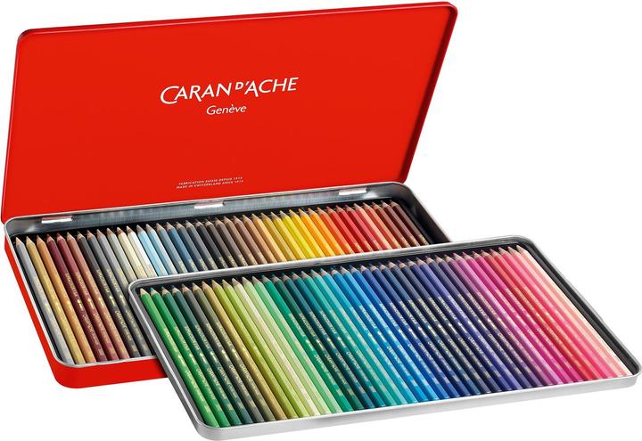 Produktbild Caran d'Ache Supracolor Aquarelle Metallschachtel (Mehrfarbig, 80 x)