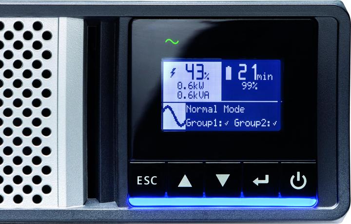 Actual product image Eaton 5PX 3000i RT2U Netpack G2 (3000 VA, 3000 W, Line-interactive UPS)