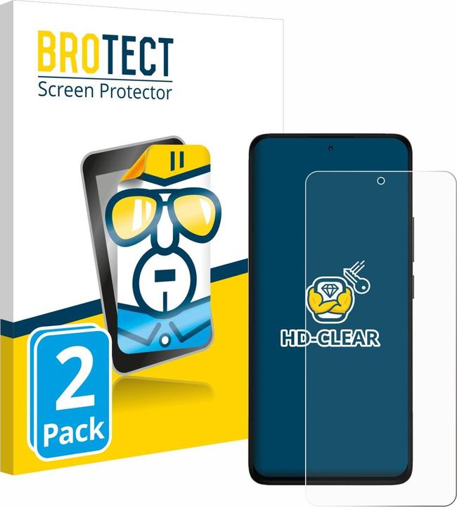 Immagine prodotto BROTECT Pellicola Trasparente (2 Pezzo/i, Xiaomi Redmi Note 14)