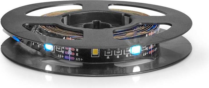 Immagine prodotto Nedis Striscia LED SmartLife | Bluetooth | RGB / bianco caldo | SMD | 2,00 m | IP20 | 2700 K | 380 lm | (Multicolore, 200 cm, Interno)