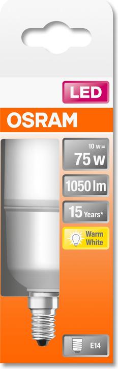 Produktbild Osram Led Star Stick (E14, 9 W, 1050 lm, 1 x, E)