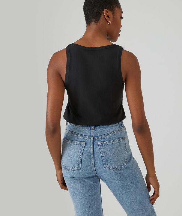 Actual product image La Redoute Collections Sleeveless top with swimmer back (S)