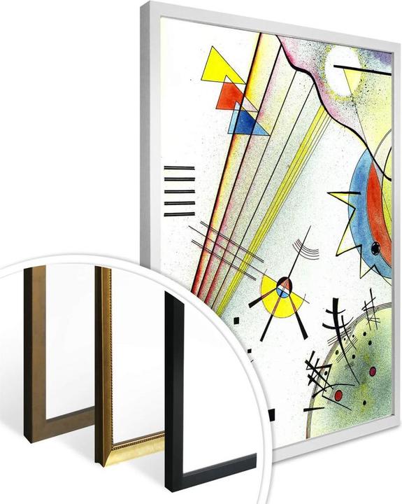 Image du produit Trenddeko Kandinsky - Connexion claire (30 x 40 cm)