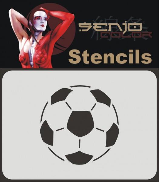 Senjo Color Bodyart Stencil A6 Fussball