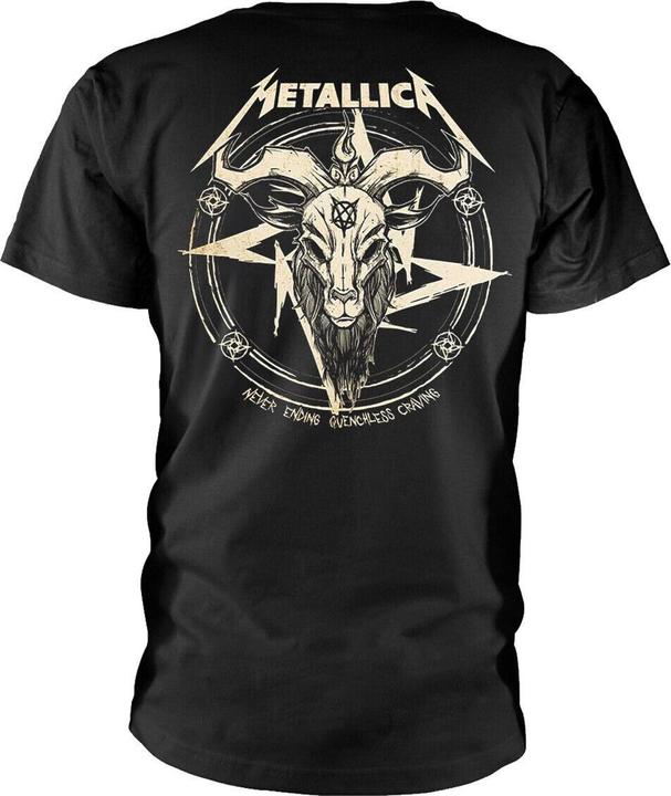 Immagine prodotto Metallica Maglietta in cotone stampata sulla schiena di un adulto unisex Darkness Son (S)