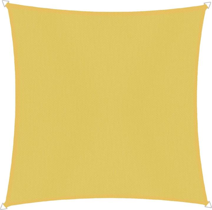 Image du produit Windhager Voile d'ombrage Cannes, 5 x 5 m, Carré, Jaune (5 x 5 m)