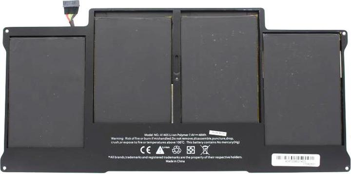 Produktbild AccuCell Akku MacBook Air 13 (4 Zellen, 5200 mAh)