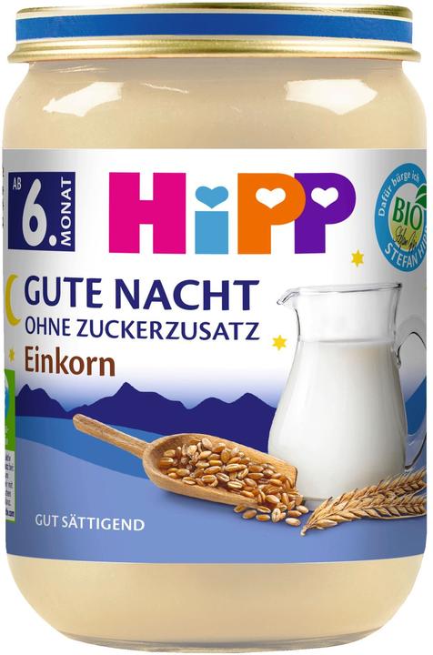 Produktbild Hipp Bio Brei Gute Nacht ab 6. Monat (190 g)