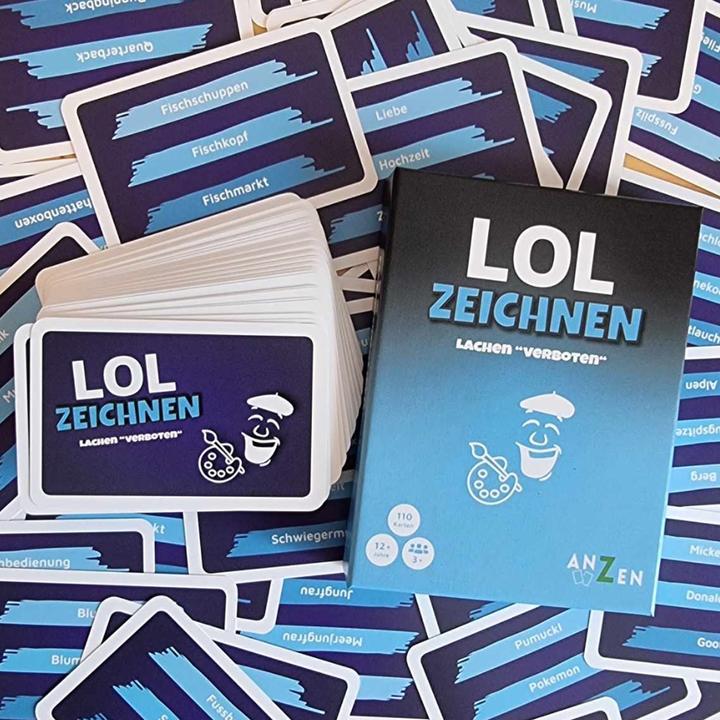 Produktbild Anzen Spiele ANZEN - LOL ZEICHNEN - Lachen verboten (Deutsch)