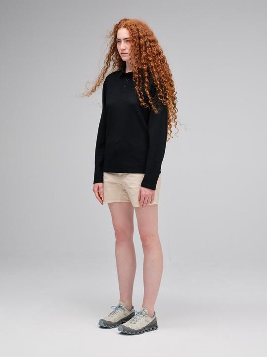 Actual product image Mover Plastic Free Sportswear Long Sleeve Merino Polo (L)