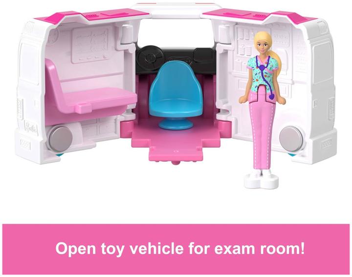 Immagine prodotto Barbie Mini Ambulanza BarbieLand con bambola
