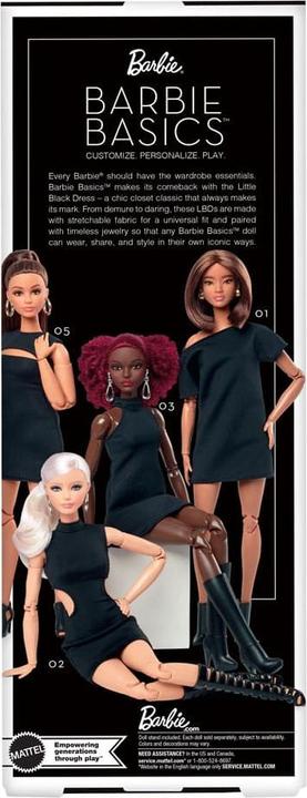 Actual product image Barbie Basics