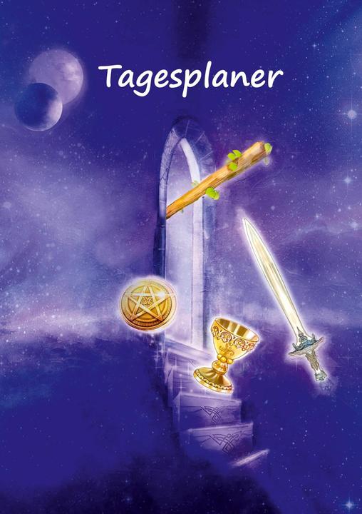 Produktbild Tagesplaner undatiert A5 für Tageskarten ziehen und Termine (A5, Deutsch)