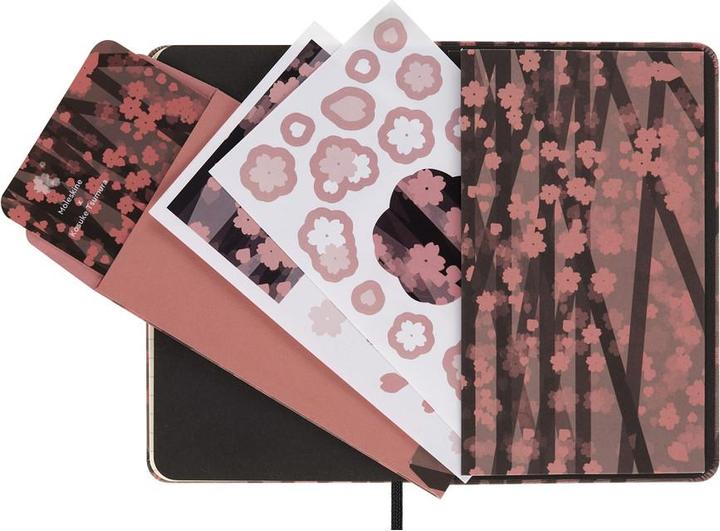 Actual product image Moleskine Le Nb Sakura Pkt Rul (14 x 9 cm, Lined, Hardcover)