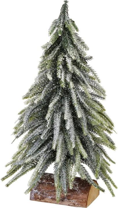 Boltze Home Christmas Tree Tanni with Snow, 33 cm