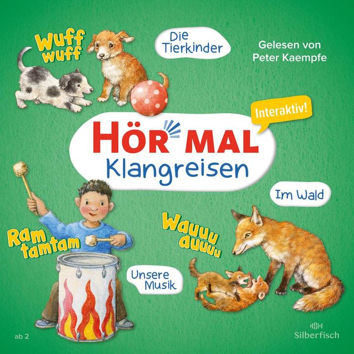 Immagine prodotto I bambini animali, La nostra musica, Nella foresta (Jodie Ahlborn, Julia Nachtmann, Sandra Kunstmann, Peter combatte, Lynn Leluschko, Tedesco)