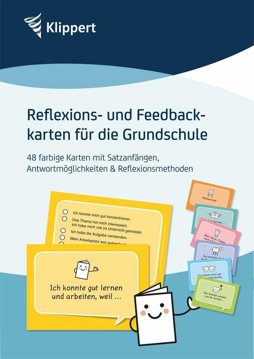 Produktbild Reflexions- und Feedbackkarten für die Grundschule (Deutsch, Heinz Klippert, 2019)
