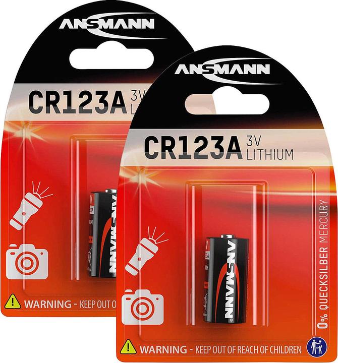 Productafbeelding Ansmann Lithiumbatterij CR13 (1 Pcs., RCR123A, 1500 mAh)