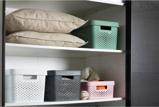 Image du produit Curver Infinity Box à pois, 17 L Anthracite (17 l)