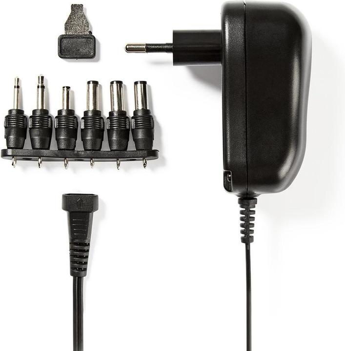 Actual product image Nedis ACPA001 Universal power supply 3/4.5/5/6/7.5/9/12 VDC 1.0 A