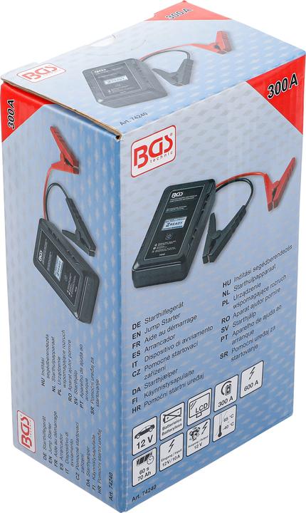 Produktbild BGS Starthilfegerät Batterielos mit Ultra-Kondensator Technologie 12 V / 300 A / 600 A (600 A)