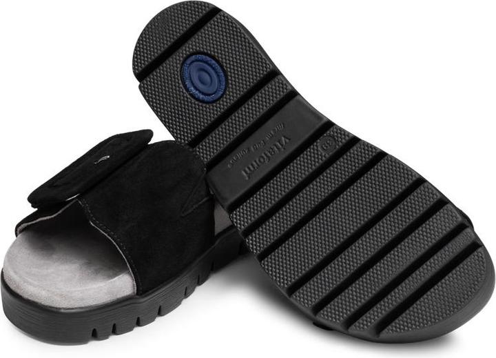 Actual product image Vitaform Pantoletten Damen Weite H Samtziegenleder (41)
