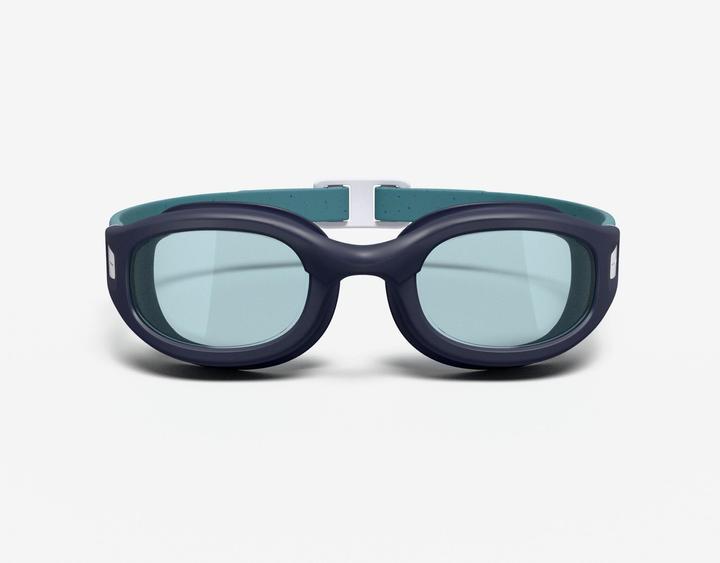 Immagine prodotto Nabaiji Schwimmbrille getönt Grösse L - Soft grün Gläser türkis (L)
