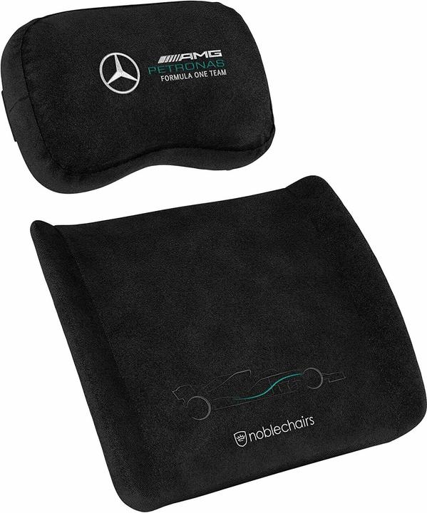 Image du produit noblechairs Kit d'oreillers en mousse à mémoire de forme - Mercedes-AMG Petronas Formula One Team Edition