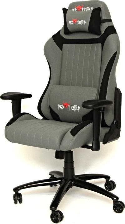 Actual product image RED Gaming chair Fighter C3 Gaming Chair, Gray