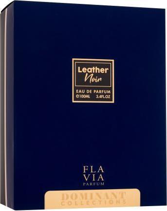 Actual product image Konjac Sponge Flavia Leather Noir Eau De Parfum 100 ml (unisex) (Eau de parfum, 100 ml)
