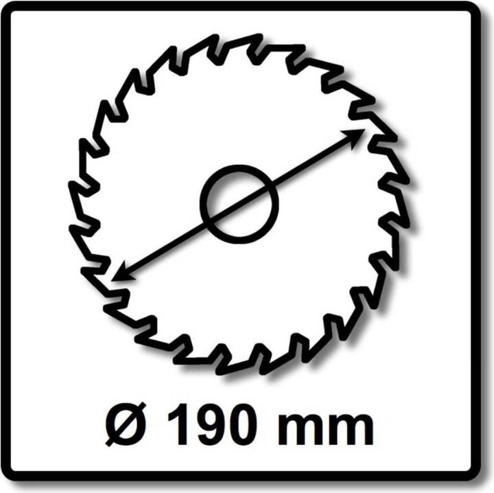 Produktbild Makita CCF19045G SPECIALIZED EFFICUT Sägeblatt 190 x 30 x 1,0 mm ( B-68638 ) 45 Zähne für Holz