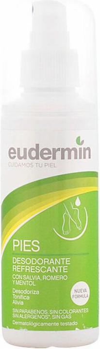 Actual product image Eudermin Pies Deodorant, 1 pack (1 x 0.125 kg) (Spray, 125 ml)