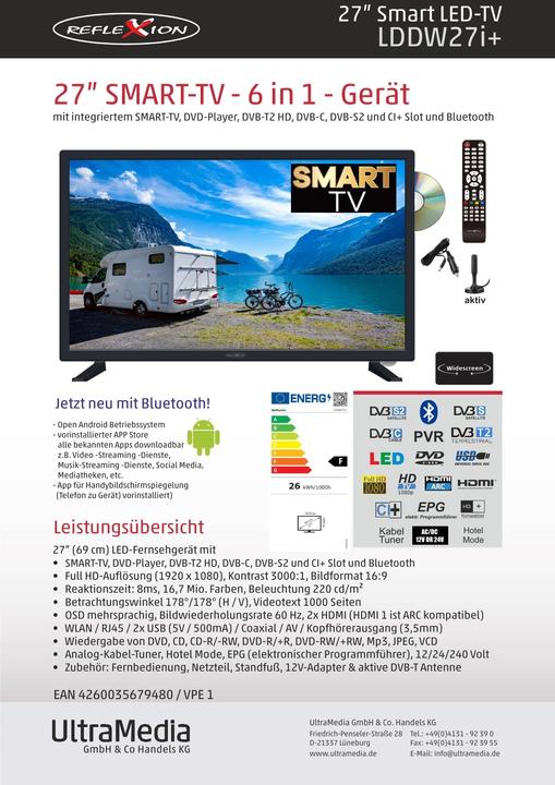 Actual product image Reflexion LDDW27i+ (27", LDDWi+, LCD, Full HD)