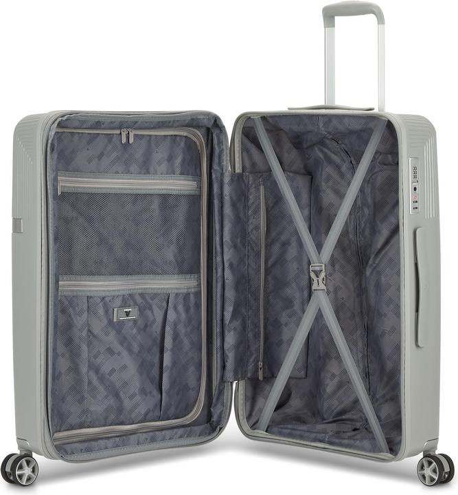 Actual product image Roncato Airglam 4-wheel suitcase set 3-piece with expansion fold (236 l, XL (from 140l))