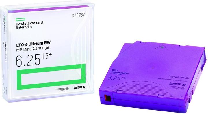 Actual product image HPE C7976an (LTO-6 Ultrium, 2500 GB)
