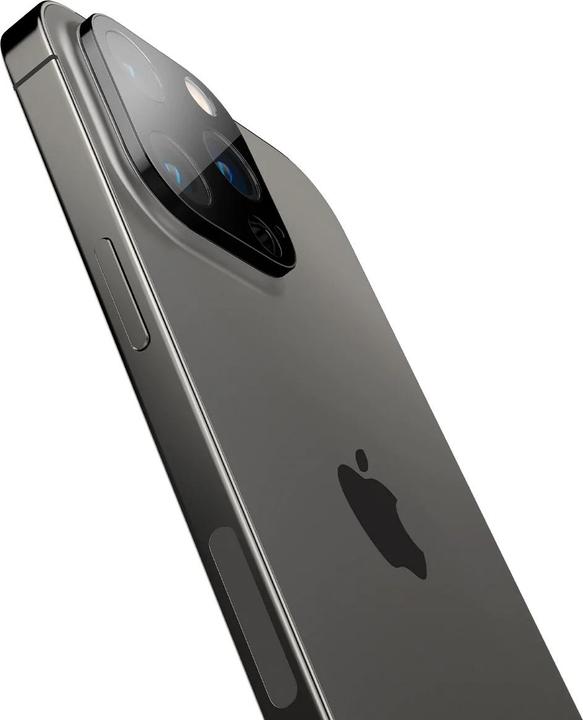Produktbild Spigen Optik.Tr Camera iPhone 14 Pro/14 Pro Max Lens 2szt./2pcs czarny/black AGL05273 (2 Stück, Apple iPhone 11 Pro)