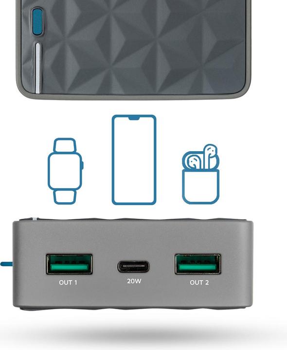 Actual product image Xtorm Fuel Series 4 (20000 mAh, 20 W, 74 Wh)