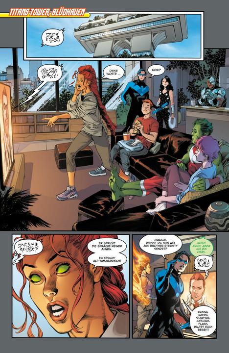 Actual product image Panini Titans (German, Daniel Hillyard, Ivan Rice, Miguel Mendonça, Keron Grant, Ivan Shavrin, Tom Taylor, Lucas Meyer, Nicole Maines, Fico Ossio, Grace Ellis, Gretchen Felkermartin, Chuck Brown, Steve Orlando, Chip Zdarsky, 2024)