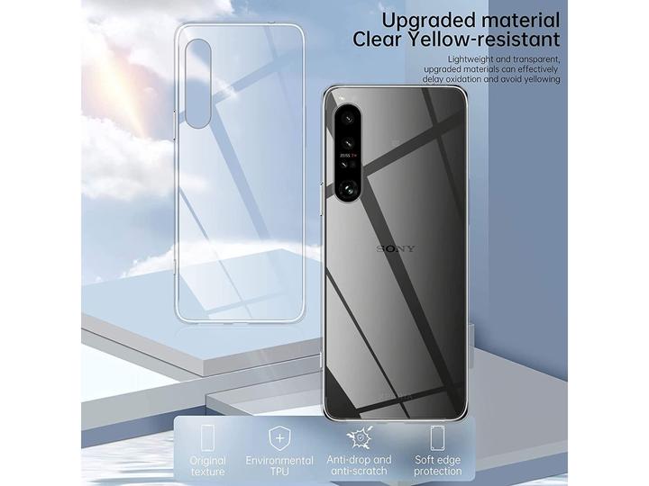 Produktbild Screenguard Sony Xperia 1 IV Flexible TPU Clear Case (Sony Xperia 1 IV)